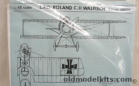 Sierra 1/48 LFG Roland C.II Whalefish (CII Walfisch), 48006 plastic model kit